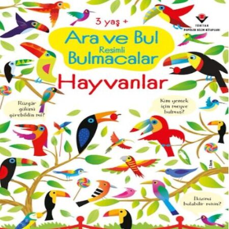 Ara Ve Bul li Bulmacalar - Hayvanlar