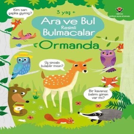 Ara Ve Bul li Bulmacalar - Ormanda