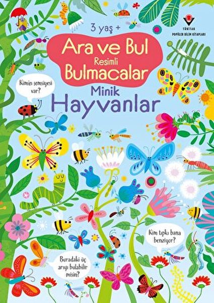 Ara ve Bul li Bulmacalar Minik Hayvanlar