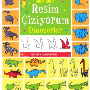 Adım Adım  Çiziyorum Dinozorlar