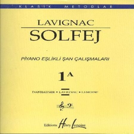 Lavignac 1A -  Piyano Eşlikli Şan Çalışmaları