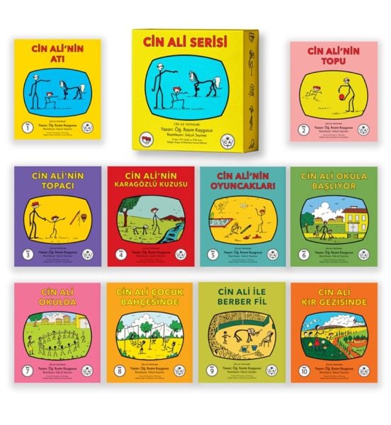 Cin Ali Serisi Kutulu Set (10 Takım )