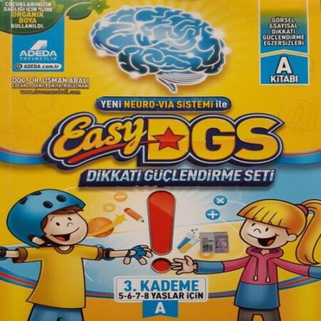 EASY Dikkati Güçlendirme Seti 5-8 yaş A çığı