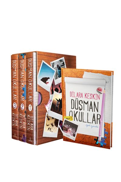 Düşman Okullar Seti - 3  Takım Ciltli