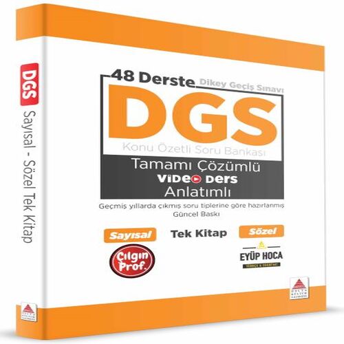 DGS  Konu Özetli Soru Bankası Video Anlatımlı Tek