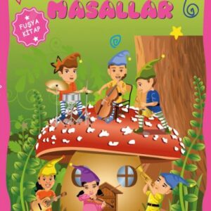 Çocuklar için Hayal ve Odak Geliştirici Rengarenk Masallar Fuşya