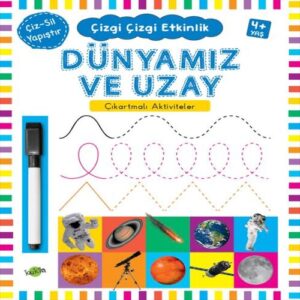 Çizgi Çizgi Etkinlik - Dünyamız ve Uzay (4+ Yaş)