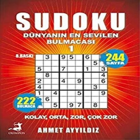 Sudoku Dünyanın En  Bulmacası 1