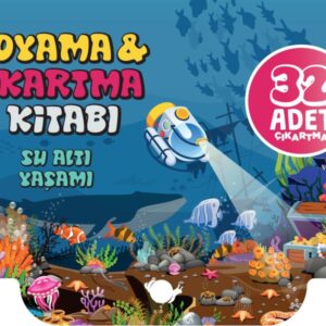 Su Altı Yaşamı - Boyama ve Çıkartma Kitabı