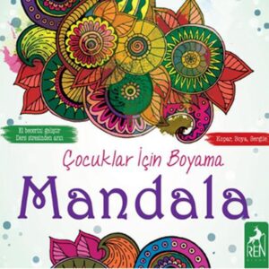 Çocuklar İçin Boyama - Mandala