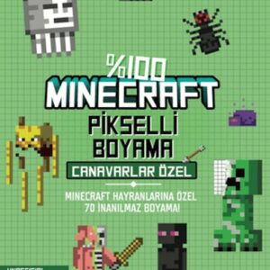 %100 Minecraft Pikselli Boyama - Canavarlar Özel