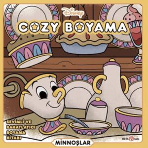 Disney Cozy Boyama, Sevimli ve Rahatlatıcı Boyama Kitabı - Minnoşlar