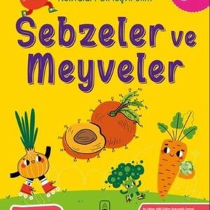 Noktaları Birleştirelim - Sebzeler ve Meyveler +5 Yaş