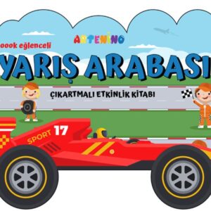 Taşıtlar Serisi - Yarış Arabası Çıkartmalı Etkinlik Kitabı