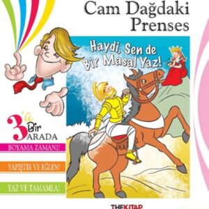Cam Dağdaki Prenses (Üçü Bir Arada Etkinlik Kitabı)