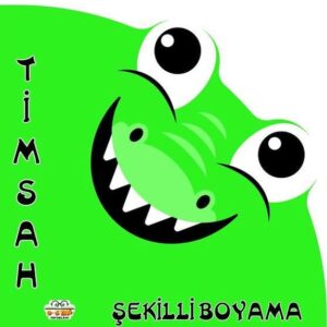 Şekilli Boyama Timsah
