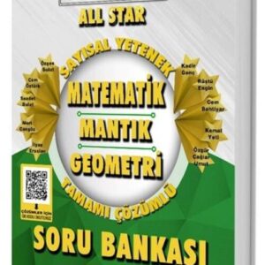 Tasarı Yayınları 2025 ALES All Star Sayısal Yetenek Matematik Mantık Geometri Soru Bankası