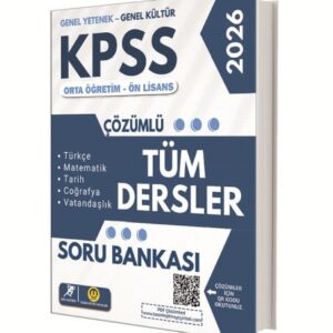 Tasarı Yayınları Kpss Orta Öğretim-Ön Lisans Soru Bankası