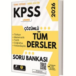 Tasarı Yayınları Kpss Lisans Tüm Dersler Çözümlü Soru Bankası
