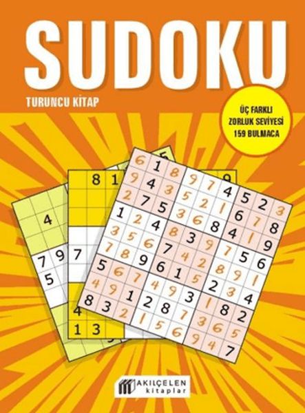 Sudoku Tcu - Üç Farklı Zorluk Seviyesi 159 Bulmaca