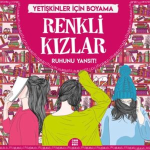 Renkli Kızlar - Yetişkinler İçin Boyama