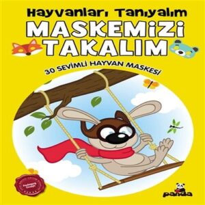 Maskemizi Takalım - Hayvanları Tanıyalım - 30 Sevimli Hayvan Maskesi