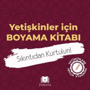 Yetişkinler İçin Boyama Kitabı-Mandala