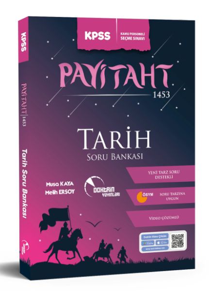 Doktrin Yayınları KPSS Payitaht 1453 Tarih Soru Bankası (Video Çözümlü)