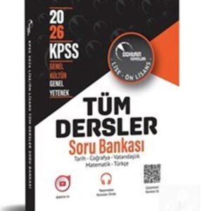 Doktrin Yayınları 2026 Kpss Lise Önlisans Genel Kültür Yetenek Tüm Dersler Tek  Soru Bankası