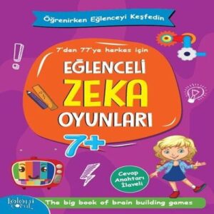 Eğlenceli Zeka Oyunları - Mor  -Öğrenirken Eğlenceyi Keşfedin