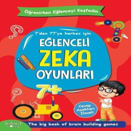 Eğlenceli Zeka Oyunları - Kırmızı  - Öğrenirken Eğlenceyi Keşfedin