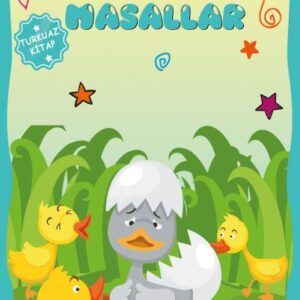 Çocuklar için Hayal ve Odak Geliştirici Rengarenk Masallar Turkuaz