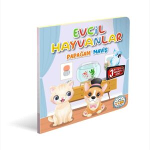 Evcil Hayvanlar Papağan Maviş 3 Boyutlu