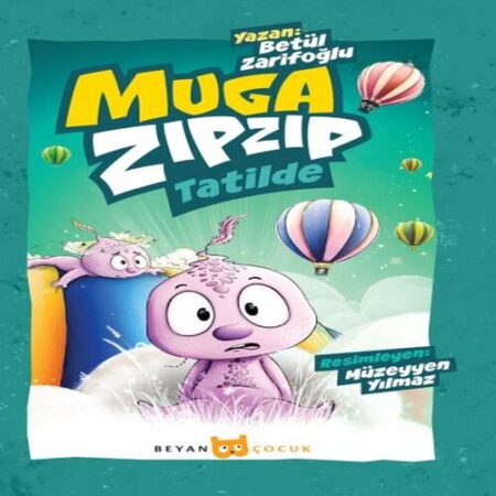 Muga Zıpzıp Tatilde (Renkli - li)