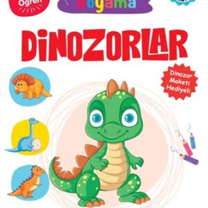 Etkinlikli Kolay Boyama – Dinozorlar