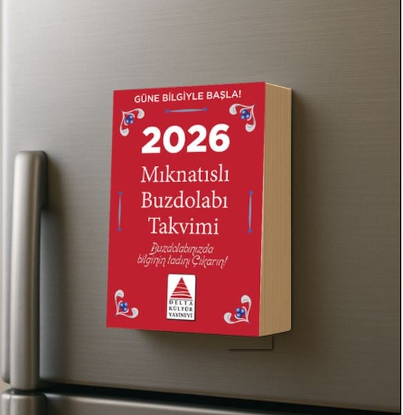 2026 Mıknatıslı Buzdolabı Takvimi