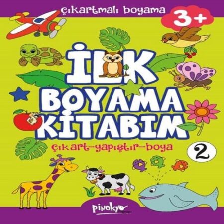 Çıkartmalı İlk Boyama Kitabım 3+ Yaş-2