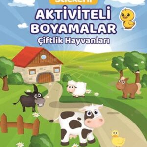 Çiflik Hayvanları Aktiviteli Boyamalar