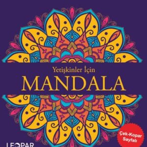Yetişkinler İçin Mandala - Mor