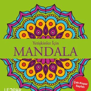 Yetişkinler İçin Mandala - Yeşil