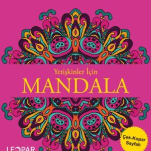 Yetişkinler İçin Mandala - Pembe