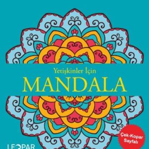Yetişkinler İçin Mandala - Mavi