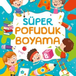 Süper Pofuduk Boyama Kitabı