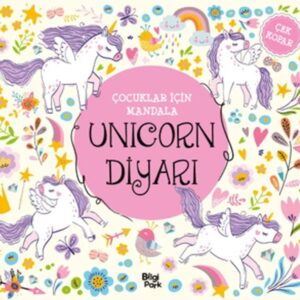 Çocuklar İçin Mandala - Unicorn Diyarı