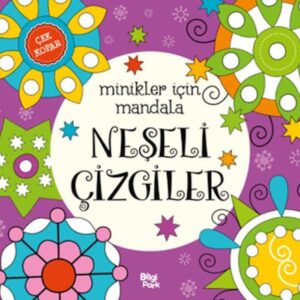 Minikler İçin Mandala - Neşeli Çizgiler
