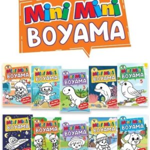 Mini Mini Boyama Kitabı Büyük Boy (10 Çeşit - 50 )