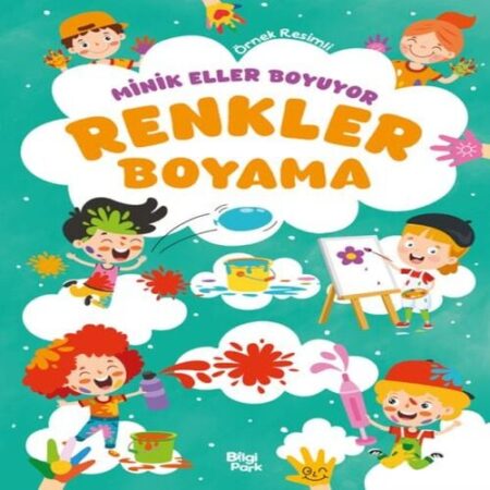 Minik Eller Boyuyor – Renkler Boyama Kitabı (Örnek li)