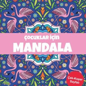 Çocuklar İçin Mandala - Lacivert