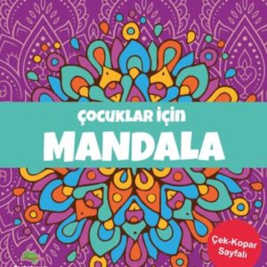 Çocuklar için Mandala - Mor