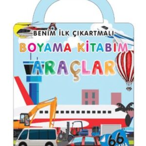Benim İlk Çıkartmalı Boyama Kitabım - Araçlar